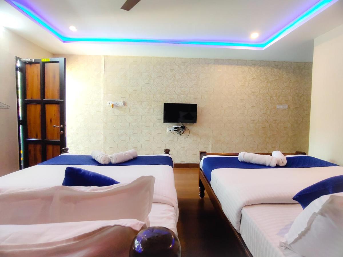 Pv Cottages - Serenity Beach Puducherry Eksteriør billede